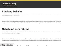 Sites similar to euro2017.berlin