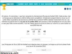 Sites similar to euro2020-foot.net