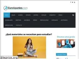 Sites similar to euroapuntes.com