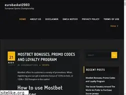 Sites similar to eurobasket2003.com