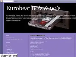 Sites similar to eurobeat80-90.blogspot.com