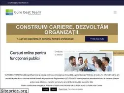 Sites similar to eurobestteam.ro