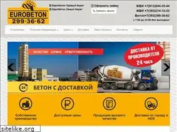 Sites similar to eurobeton.su