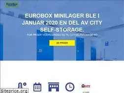 Sites similar to euroboxminilager.no