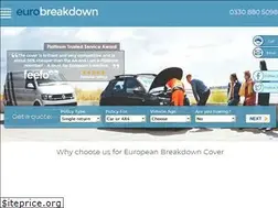 Sites similar to eurobreakdown.com