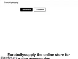 Sites similar to eurobullysupply.com
