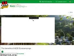 Sites similar to eurocampings.net