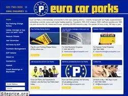 Sites similar to eurocarparks.com