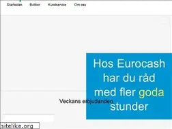 Sites similar to eurocash.no