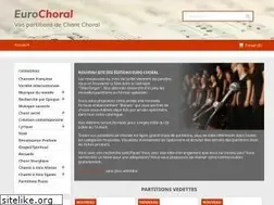 Sites similar to eurochoral.com
