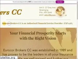 Sites similar to eurocorbrokers.co.za