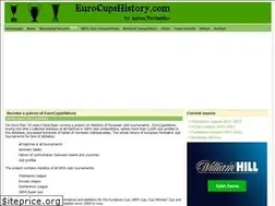 Sites similar to eurocupshistory.com