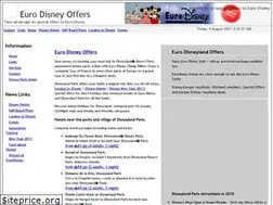 Sites similar to eurodisneyoffers.co.uk