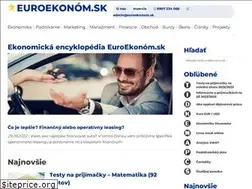 Sites similar to euroekonom.sk