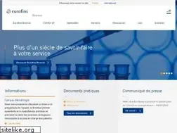 Sites similar to eurofins-biomnis.com