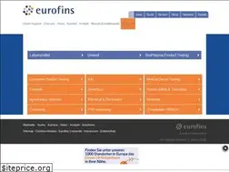 Sites similar to eurofins.de