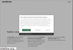 Sites similar to euroforum.de