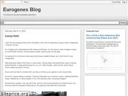 Sites similar to eurogenes.blogspot.com