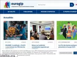 Sites similar to eurogip.fr