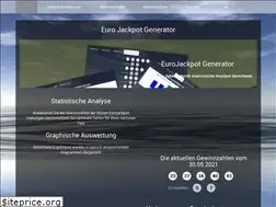 Sites similar to eurojackpot-generator.de