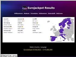Sites similar to eurojackpotresults.net