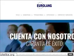 Sites similar to eurolangcongresos.com