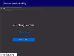 Sites similar to euroleague.com