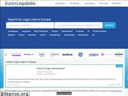 Sites similar to eurolegaljobs.com