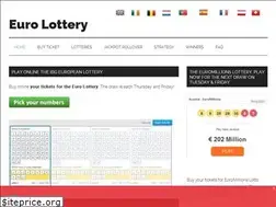 Sites similar to eurolottery365.com