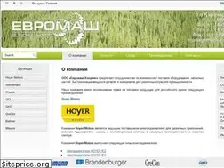 Sites similar to euromash.net