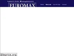 Sites similar to euromaxcars.com