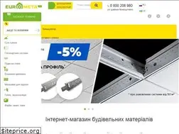 Sites similar to eurometa.ua