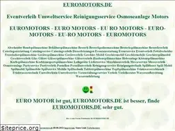 Sites similar to euromotors.de