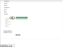 Sites similar to euronewform.ru
