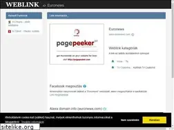 Sites similar to euronews-link.weblink.hu