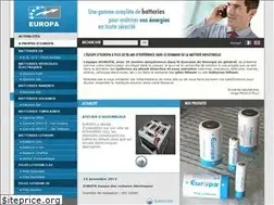 Sites similar to europa-batteries.com