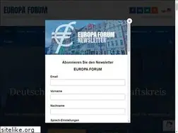 Sites similar to europa-forum.org