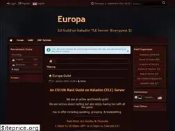 Sites similar to europa-guild.com