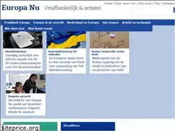 Sites similar to europa-nu.nl