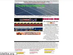 Sites similar to europa-solarseiten.de