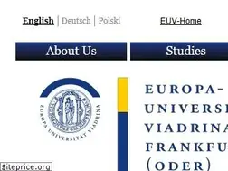 Sites similar to europa-uni.de