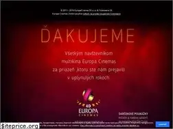 Sites similar to europacinemas.sk