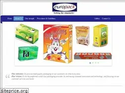 Sites similar to europackagingea.com