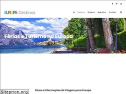 Sites similar to europadestinos.com.br