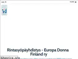 Sites similar to europadonna.fi