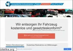 Sites similar to europaeische-autoverwerter.de