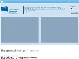 Sites similar to europaeische-bewegung.de