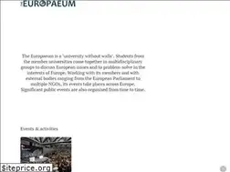 Sites similar to europaeum.org