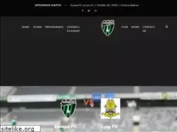 Sites similar to europafc.gi