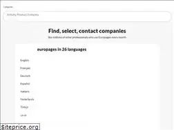 Sites similar to europages.com